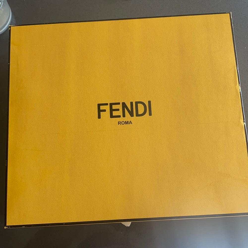 Fendi combat boot